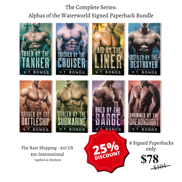 The Complete Series: Alphas of the Waterworld Signed Paperback Bundle