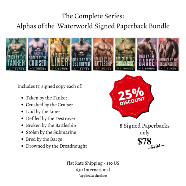 The Complete Series: Alphas of the Waterworld Signed Paperback Bundle - Image 9